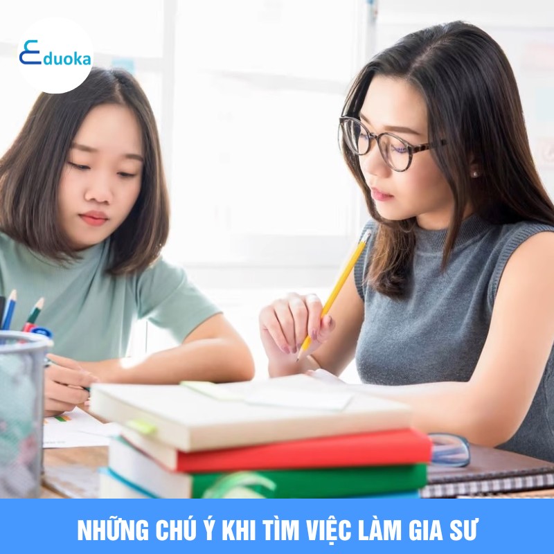 Những chú ý khi tìm việc làm gia sư