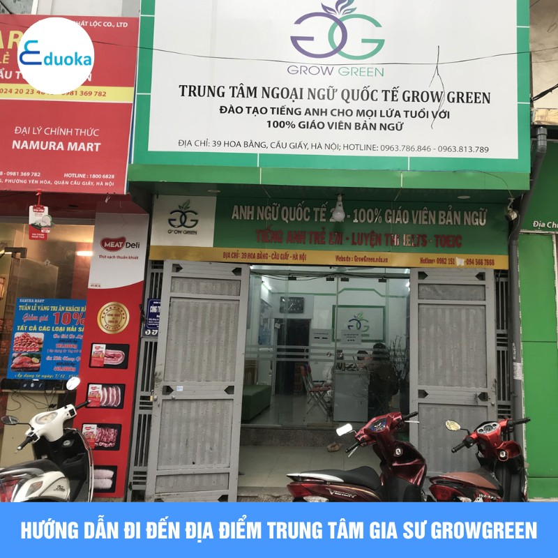 Hướng dẫn đi đến Trung Tâm Gia Sư GrowGreen