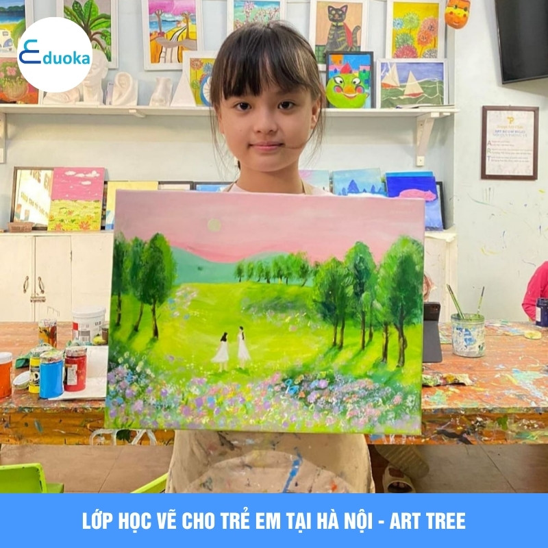 Lớp học vẽ cho trẻ em tại Hà Nội - Art Tree