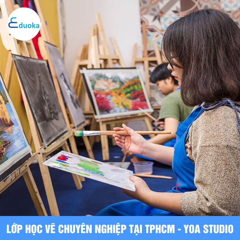 Lớp học vẽ chuyên nghiệp tại TPHCM - YoA Studio