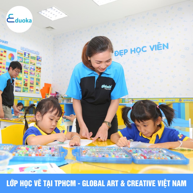 Lớp học vẽ tại TPHCM - Global Art & Creative Việt Nam