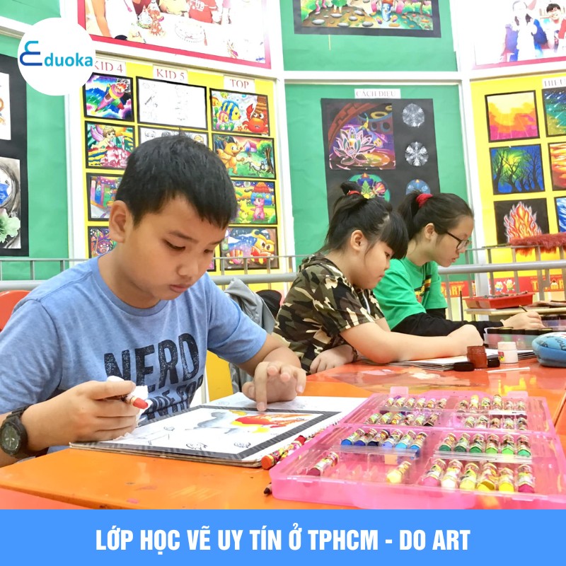 Lớp học vẽ uy tín ở TPHCM - Do Art