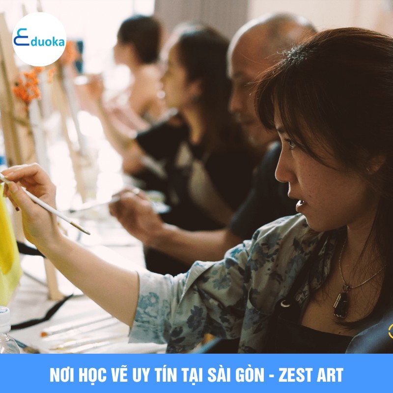 Nơi học vẽ uy tín tại Sài Gòn - Zest Art