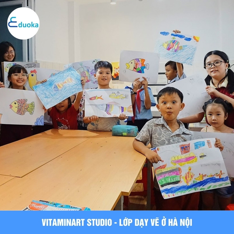 VitaminArt Studio - Lớp dạy vẽ ở Hà Nội