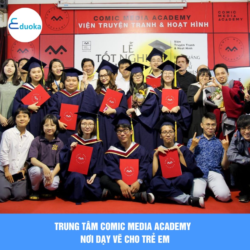 Trung tâm Comic Media Academy - Nơi dạy vẽ cho trẻ em