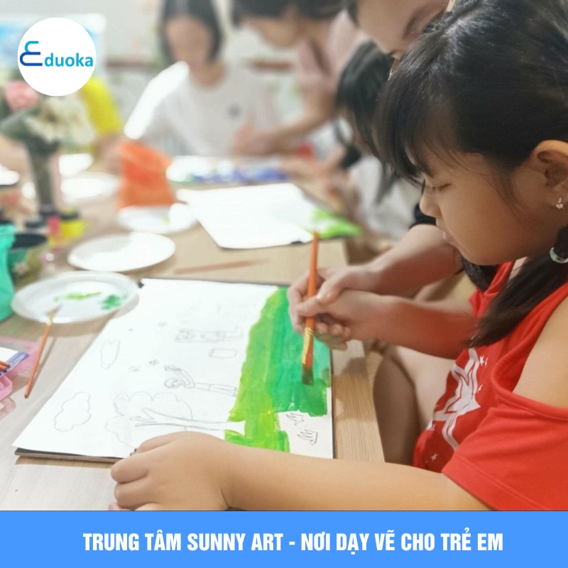 Trung tâm Sunny Art - Nơi dạy vẽ cho trẻ em