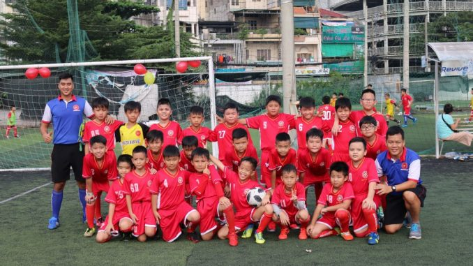 Trung tâm dạy bóng đá trẻ em quận Gò vấp Tp.HCM