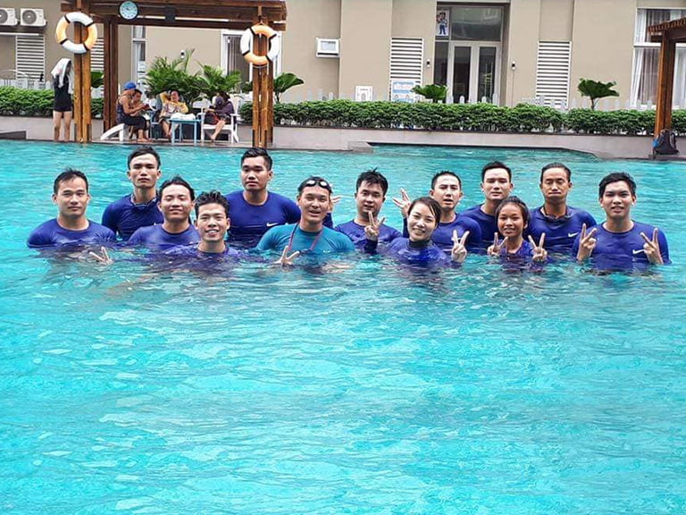 1. Sài Gòn Bơi - Trung tâm dạy bơi uy tín và chất lượng tại TPHCM