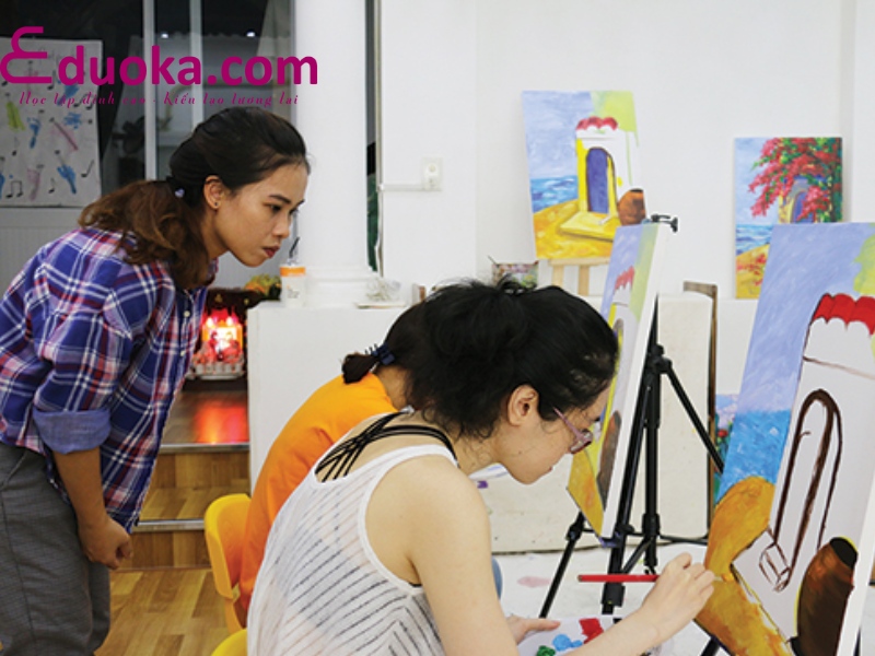 Lớp vẽ Cọ Việt- Trung tâm dạy vẽ quận 6
