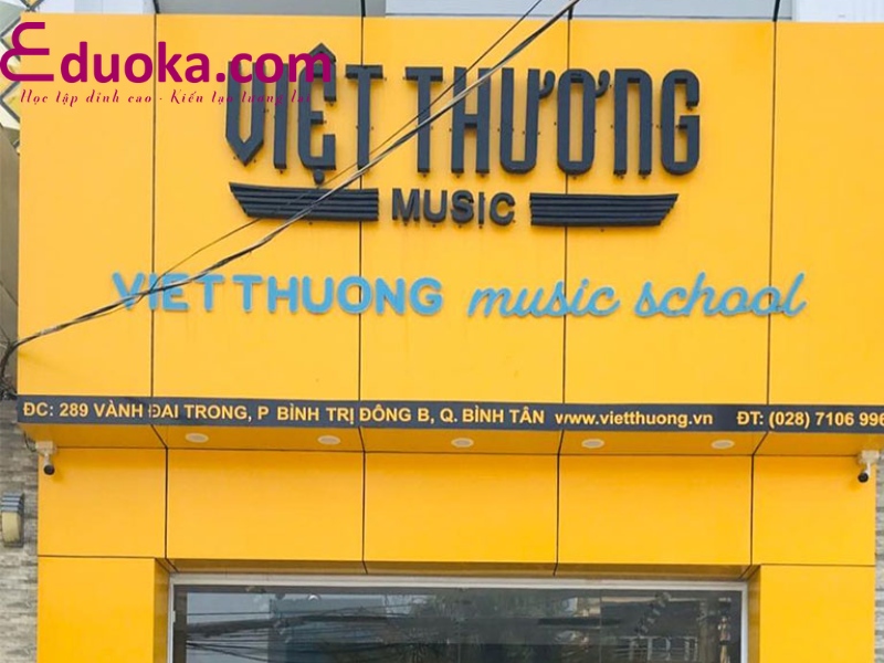Việt Thương Music School- Trung tâm dạy âm nhạc quận Bình Tân