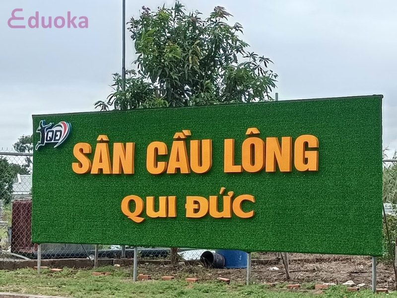 Tổng quan về sân cầu lông Qui Đức