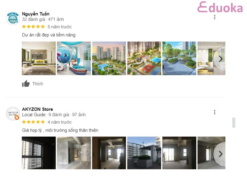 Nhận xét của khách hàng về Hồ Bơi chung cư Saigon South Residences