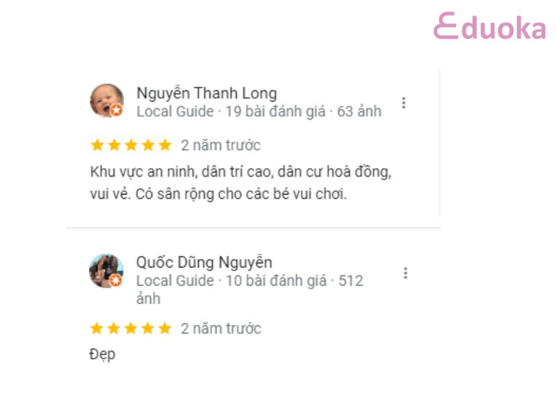 Đánh giá của khách hàng về Hồ Bơi Chung Cư Topaz Garden & Center