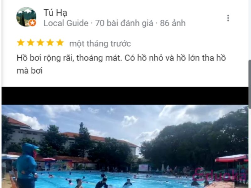 Review Của Khách Hàng Về Hồ Bơi Trung Tâm Thể Dục Thể Thao Quận 9