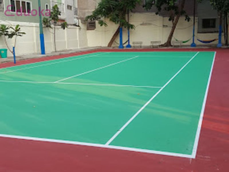 giới thiệu chung sân tennis EVNNPT 