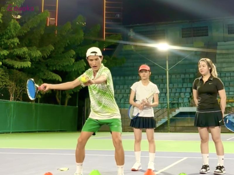 Tham gia lớp dạy tennis uy tín tại khu vực phường Phước Long 