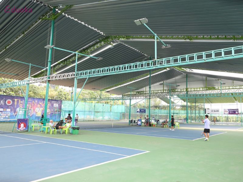 Sân Tennis Mega Ruby Khang Điền