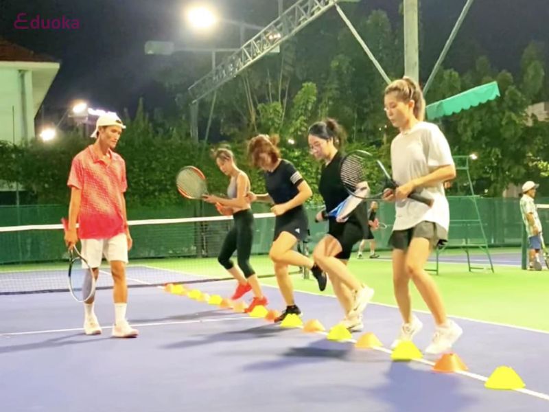 Tham gia lớp dạy tennis uy tín tại khu vực phường Bình Trưng cùng Eduoka.com