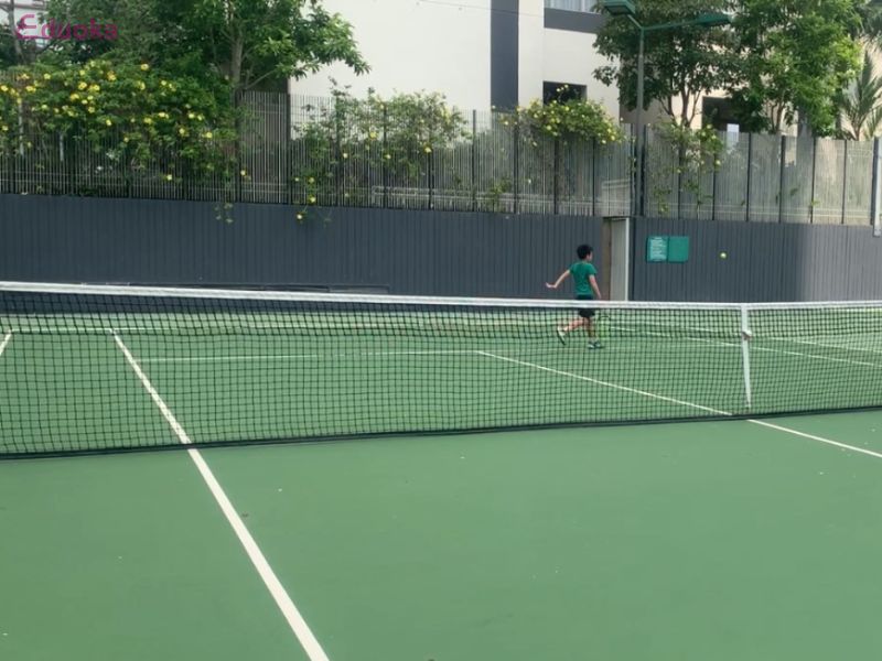 Sân tennis tòa nhà Samco