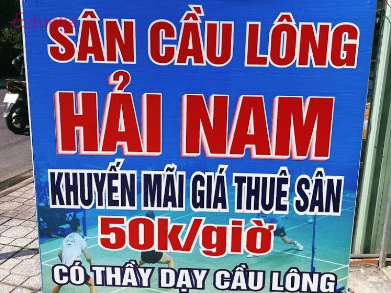 Giới thiệu chung về sân cầu lông Hải Nam