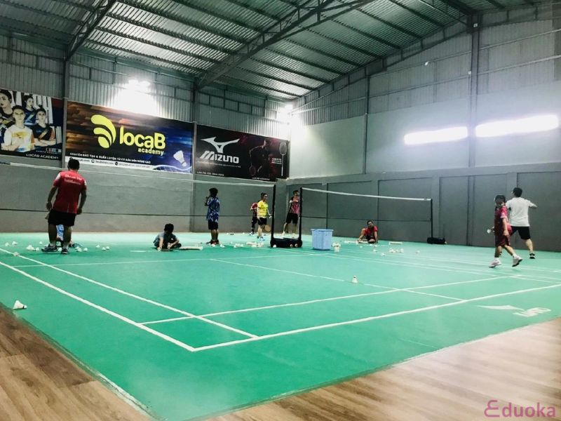 Đôi nét về sân cầu lông LocaB Academy Badminton club