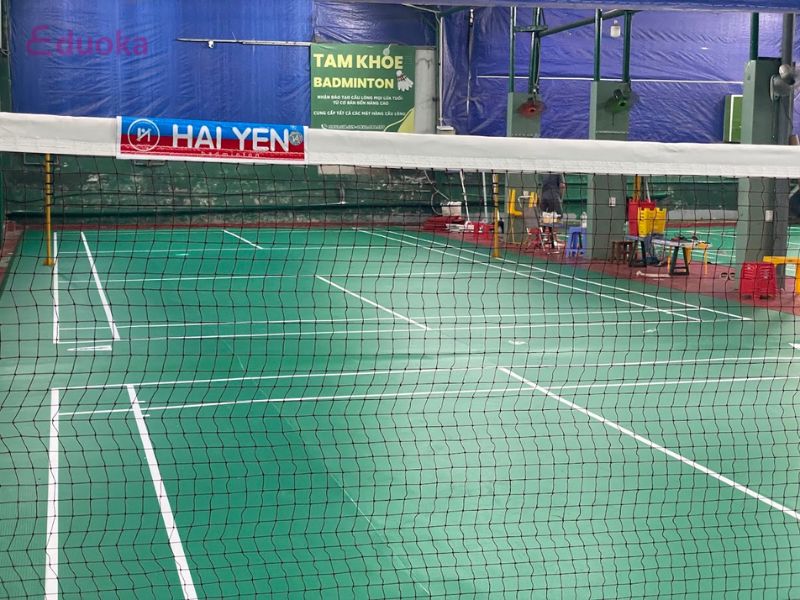 Đôi nét về Sân cầu lông Tám Khỏe Badminton