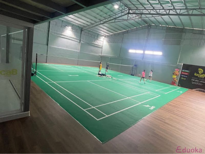 Tiện ích khi thuê sân cầu lông LocaB Academy Badminton club