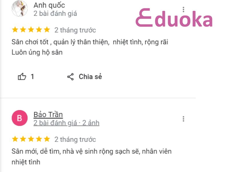 Nhận xét của các vợt thủ về sân cầu lông Thoại Ngọc Hầu