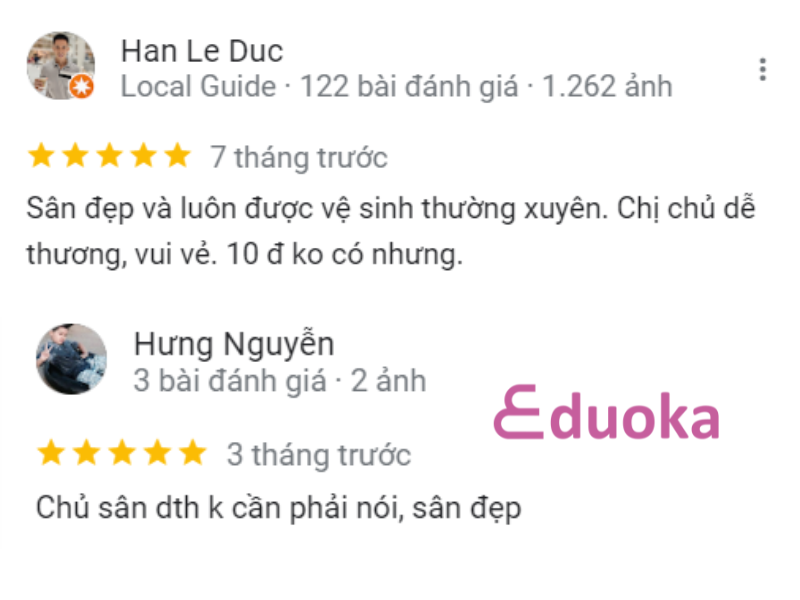 Đánh giá của lông thủ khi trải nghiệm sân cầu lông Tăng Nhơn Phú