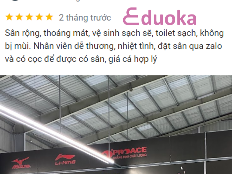 Các vợt thủ đánh giá gì về sân cầu lông Trường Thọ