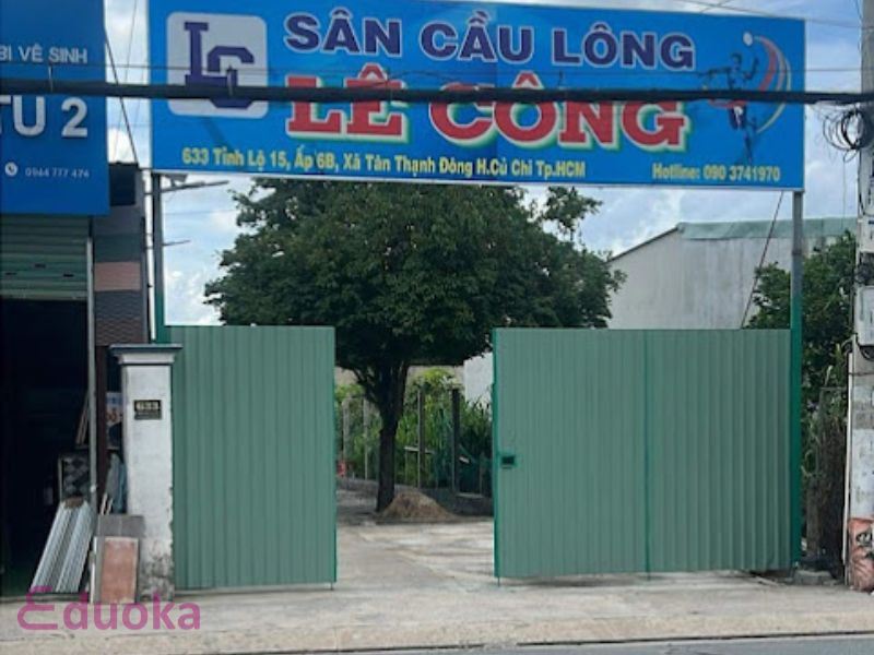 Tổng Quan Về Sân Cầu Lông Lê Công