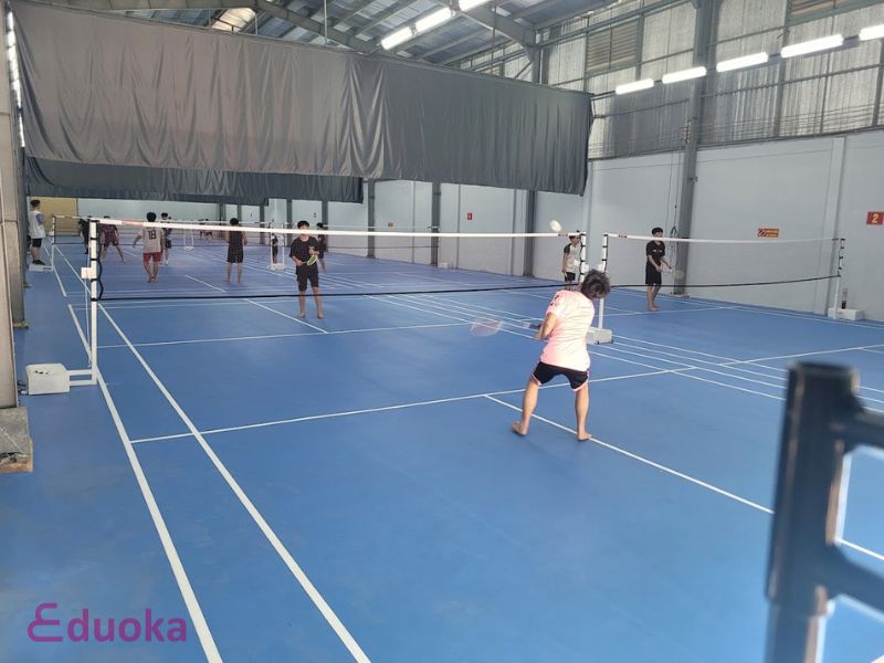 Tiện ích khi thuê sân cầu lông DT Badminton