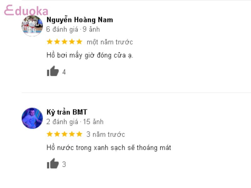 Đánh giá của cư dân về hồ bơi Richstar Residence Khu 1 Quận Tân Phú