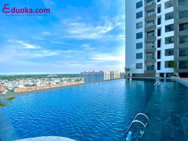 Bể bơi quận 8 Carina Plaza View đẹp