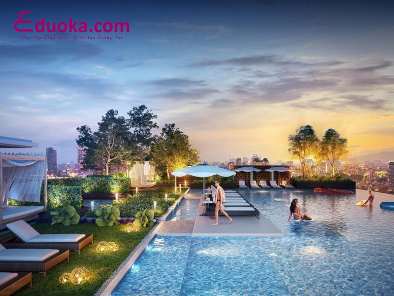 Hồ Bơi Căn hộ Lancaster Lincoln Quận 4 Đẹp