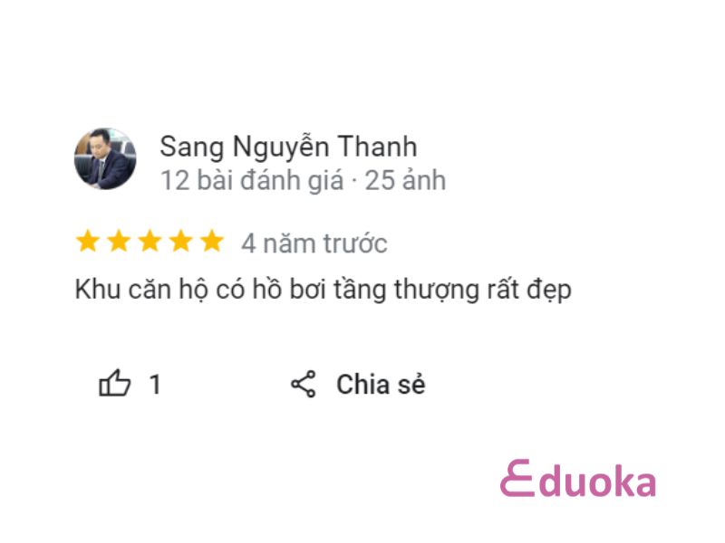 Đánh Giá Của Khách Hàng Tại Hồ Bơi Khách Sạn Terra Royal