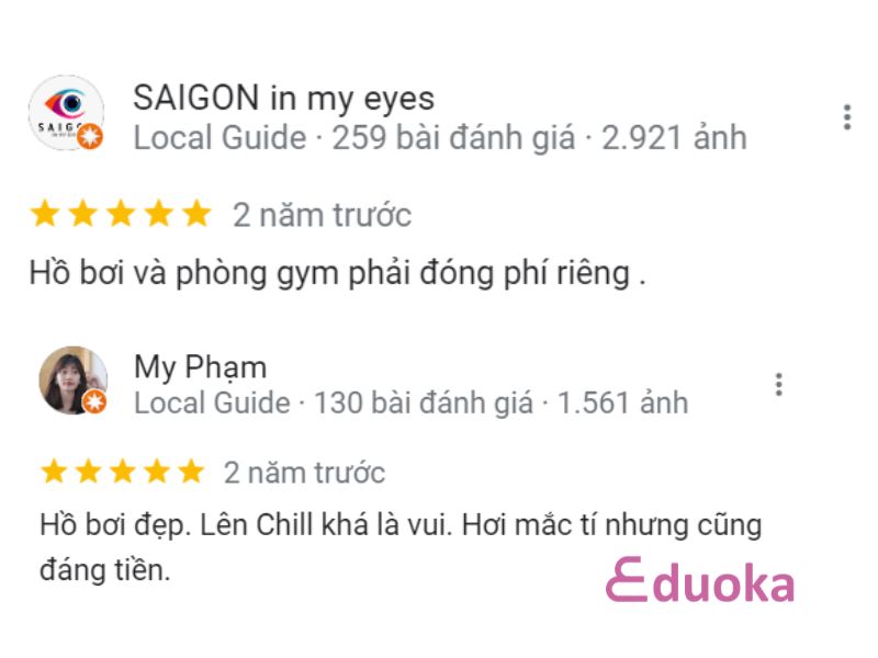 Trải Nghiệm Của Khách Hàng Tại Hồ Bơi Khách Sạn Terra Royal