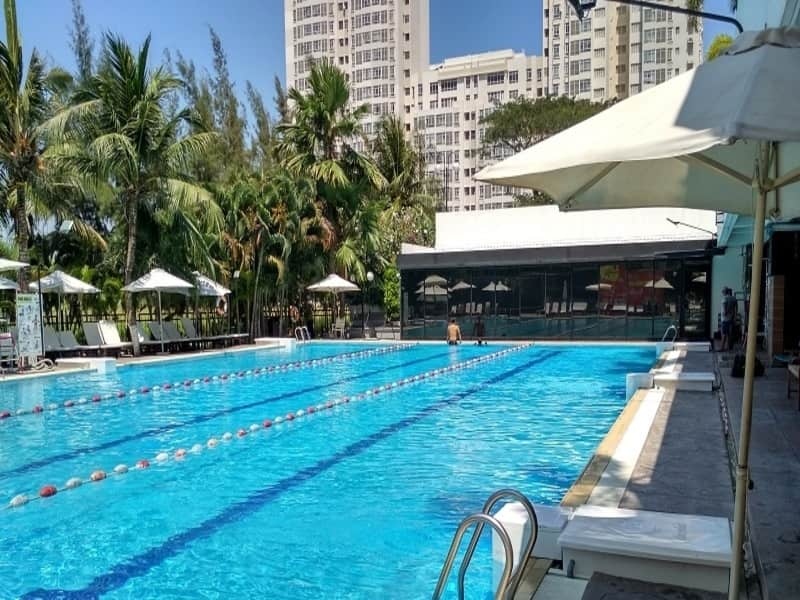 Hồ Bơi Khu Chế Xuất Tân Thuận Quận 7 có mái che