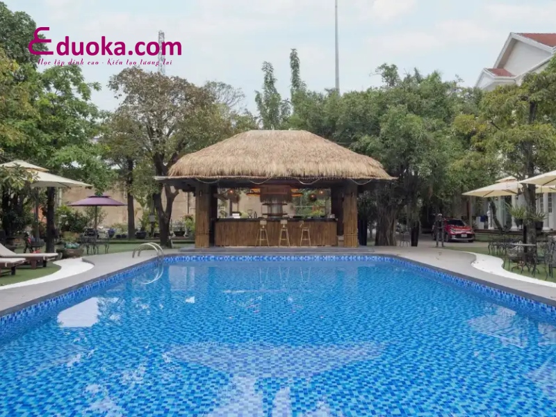 Hồ bơi quận 12 Toki Saigon Resort Spa