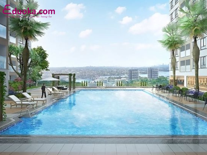 Hồ bơi quận 8 Central Premium