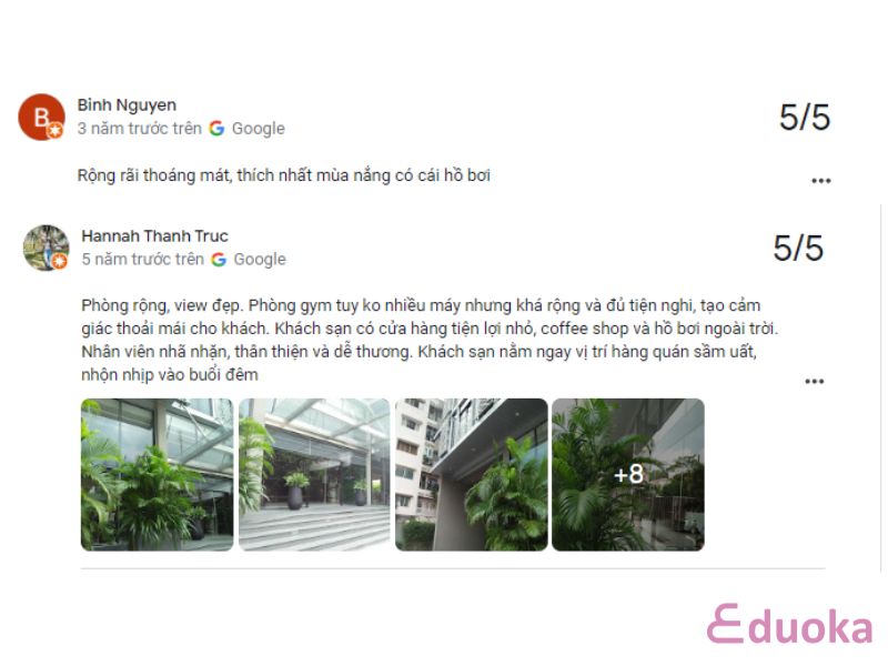 Đánh giá của khách hàng về hồ bơi SILA Urban Living