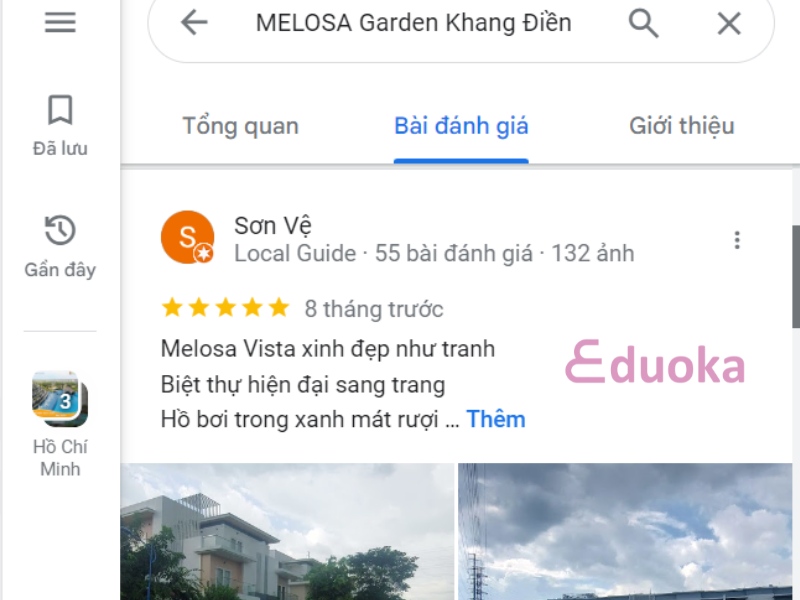 Đánh giá của khách hàng về hồ bơi Melosa Garden