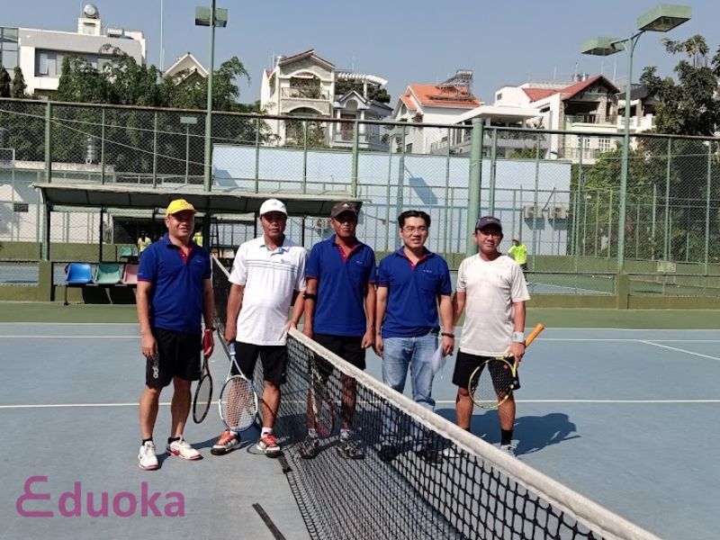 Dịch vụ tại Sân tennis KDC Trung Sơn