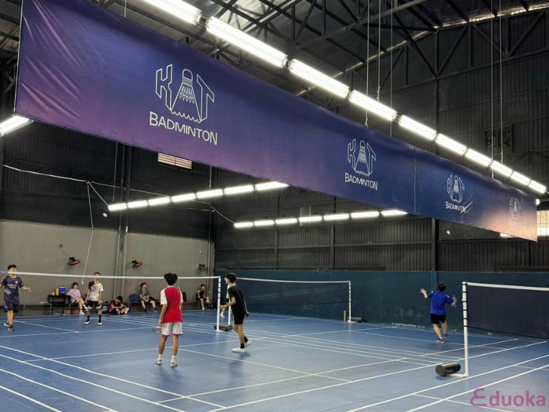 Giới thiệu chung về sân cầu lông KAT Badminton