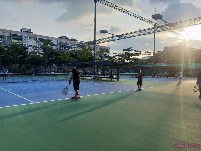 Sân Tennis Khu Dân Cư Nam Long